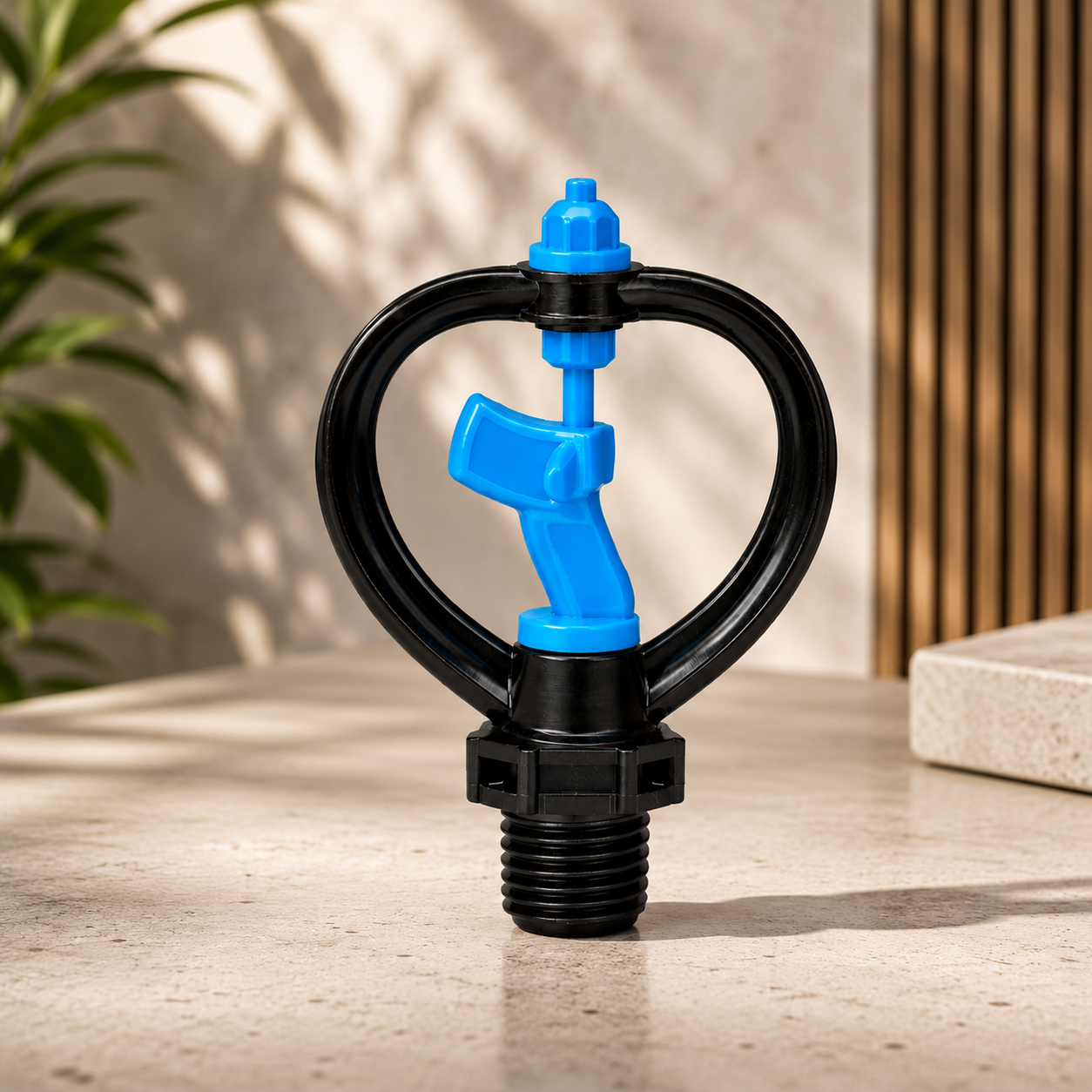 Micro-asperseur 1/2 pouce filetage mâle portée 5 m