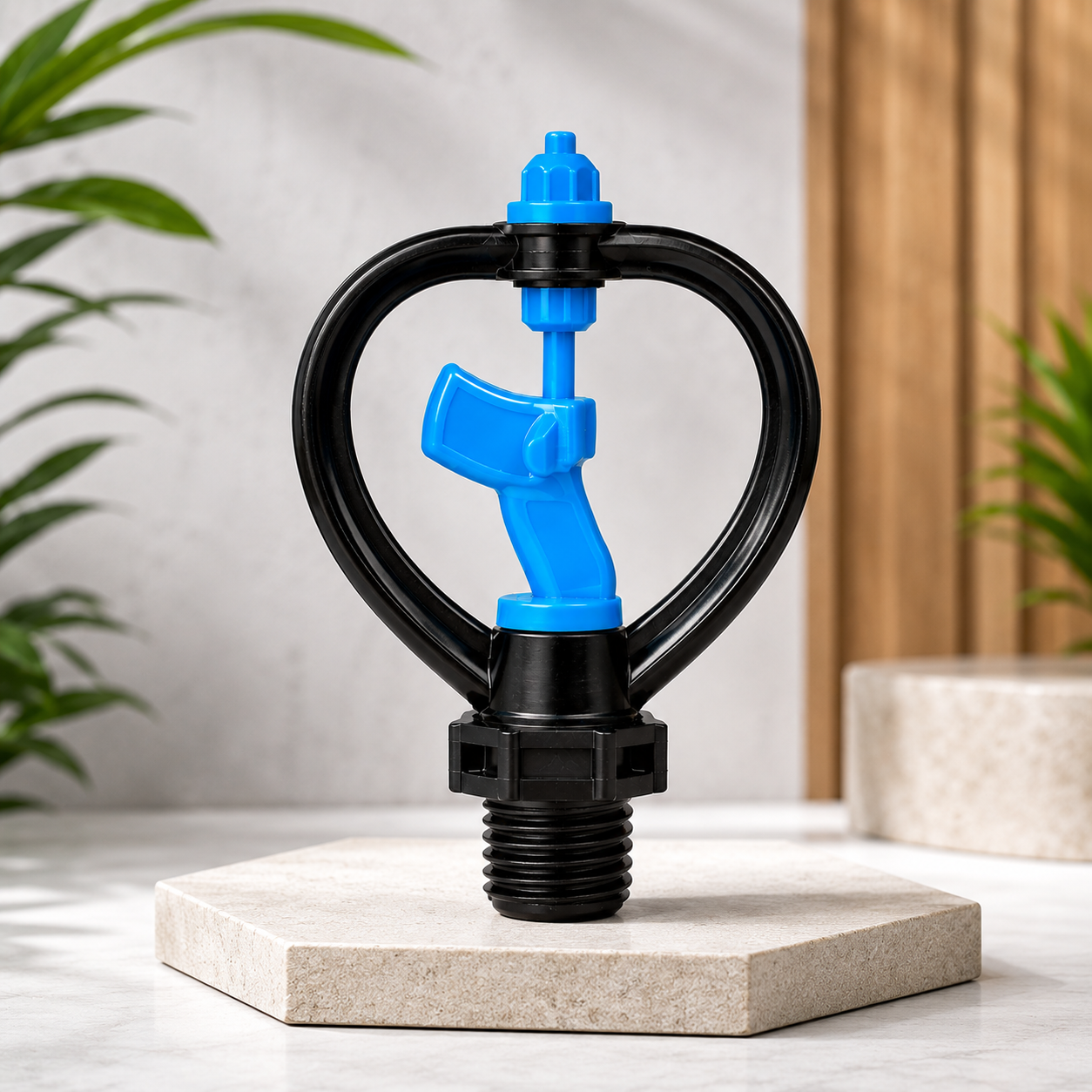 Micro-asperseur 1/2 pouce portée 5 mètres pour irrigation agricole