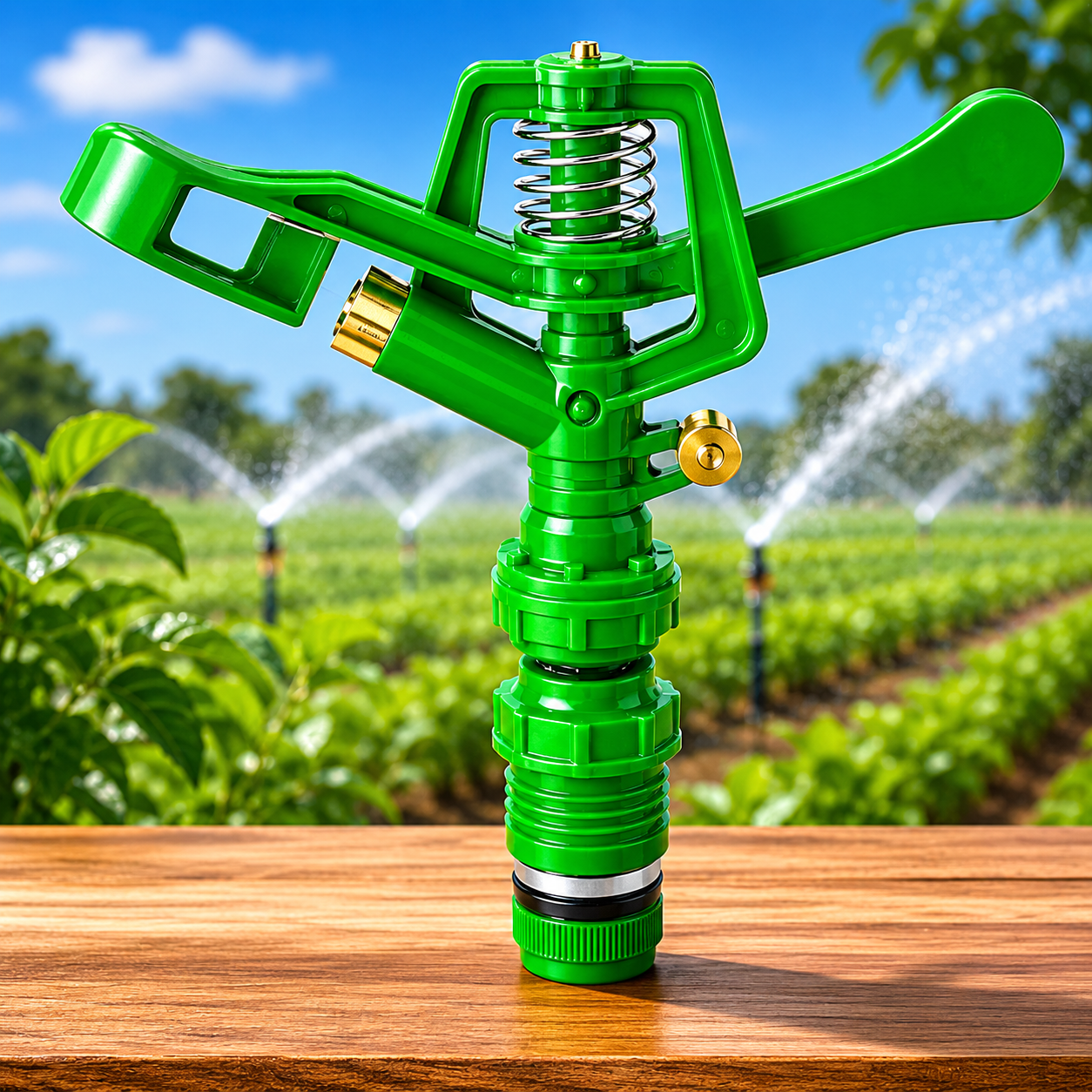 Micro-asperseur 3/4 pouce portée 15 m pour irrigation agricole