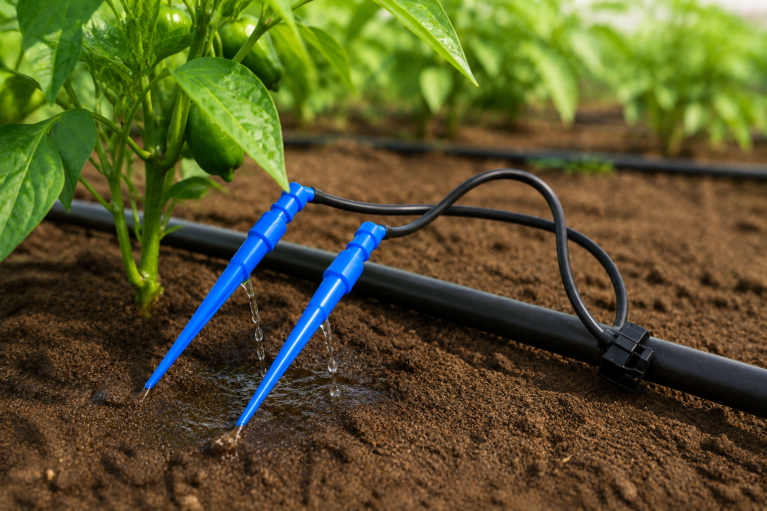 Kit araignée 02 sorties pour irrigation agricole