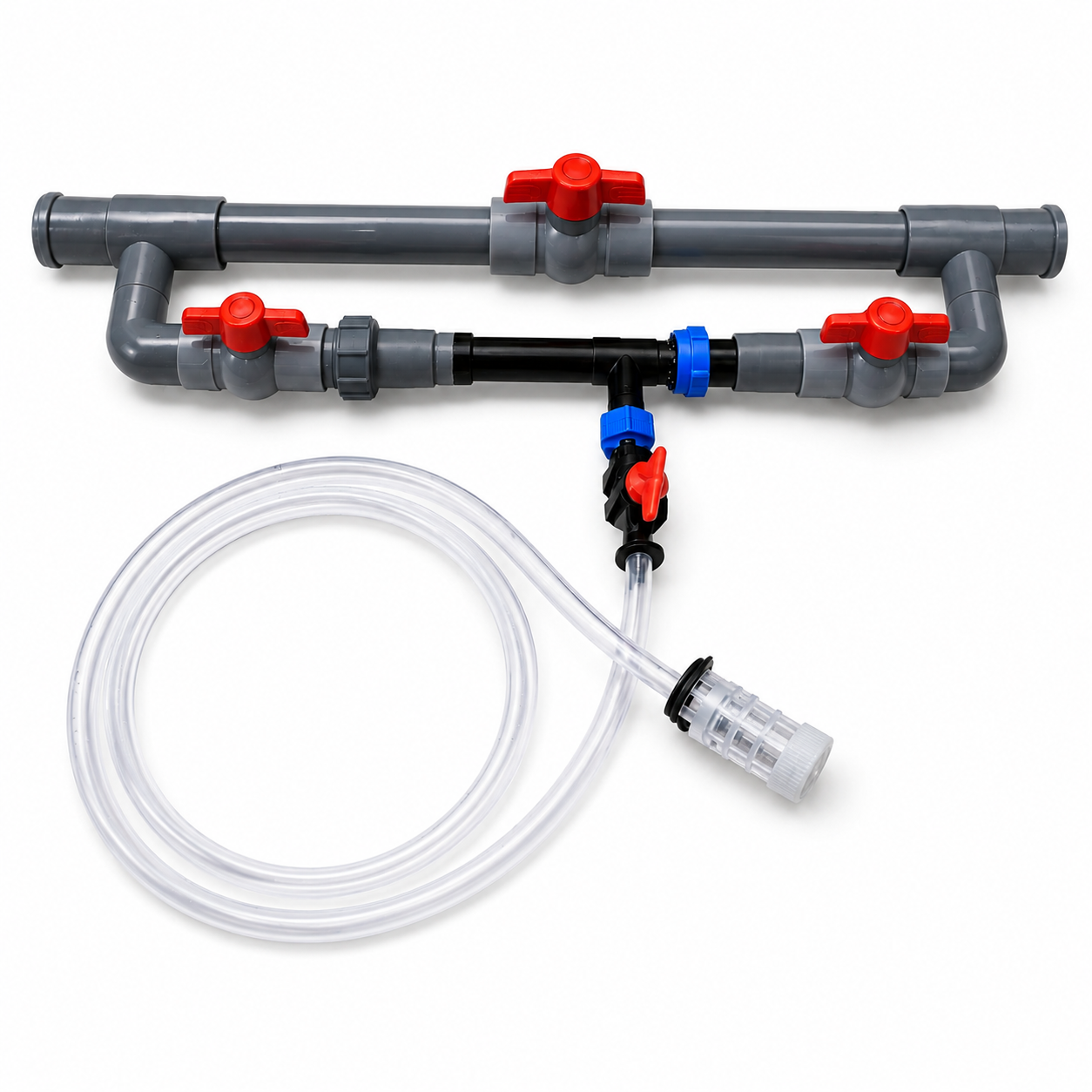 Injecteur Venturi avec tuyau et filtre pour irrigation