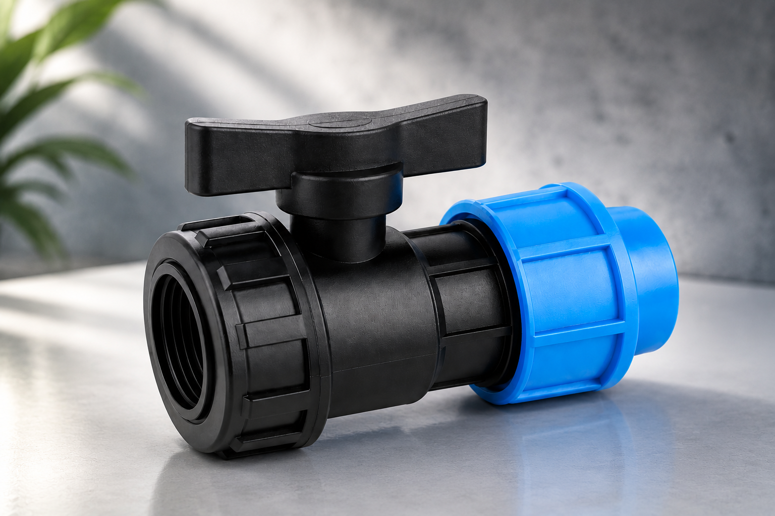 Vanne femelle PEHD raccord irrigation