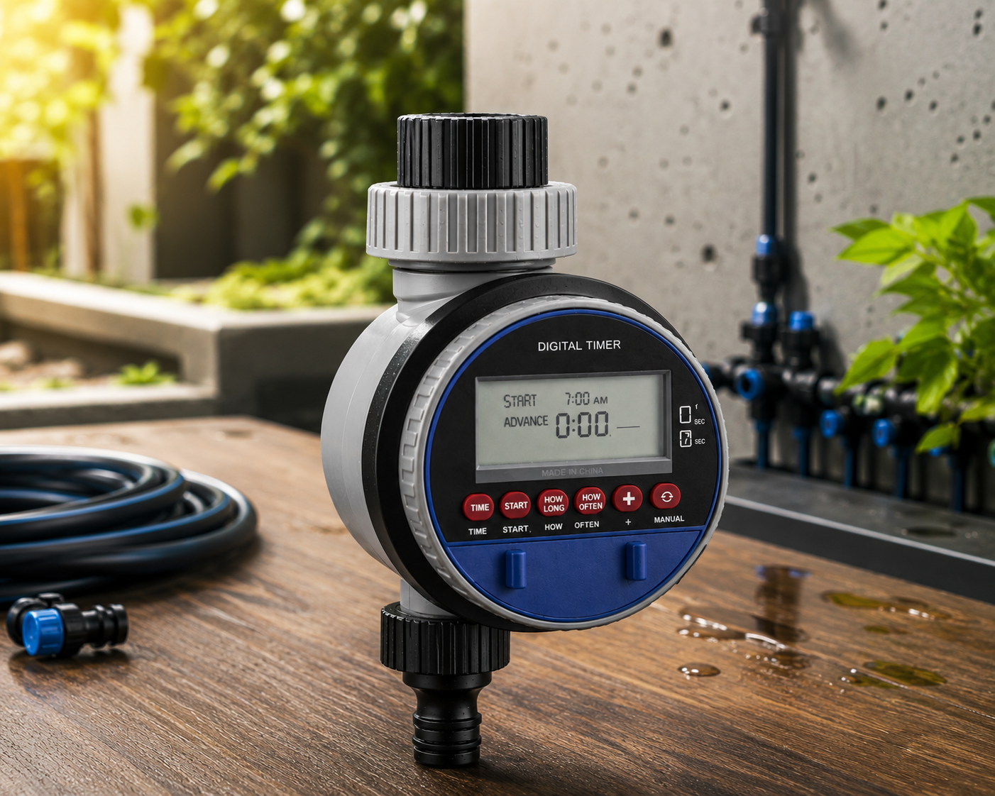 Programmateur irrigation automatique goutte à goutte